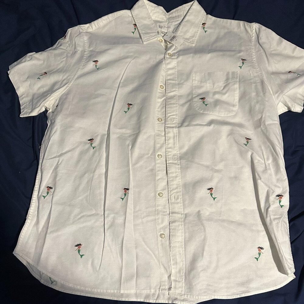 GAP Short Sleeve Hawiian Shirt